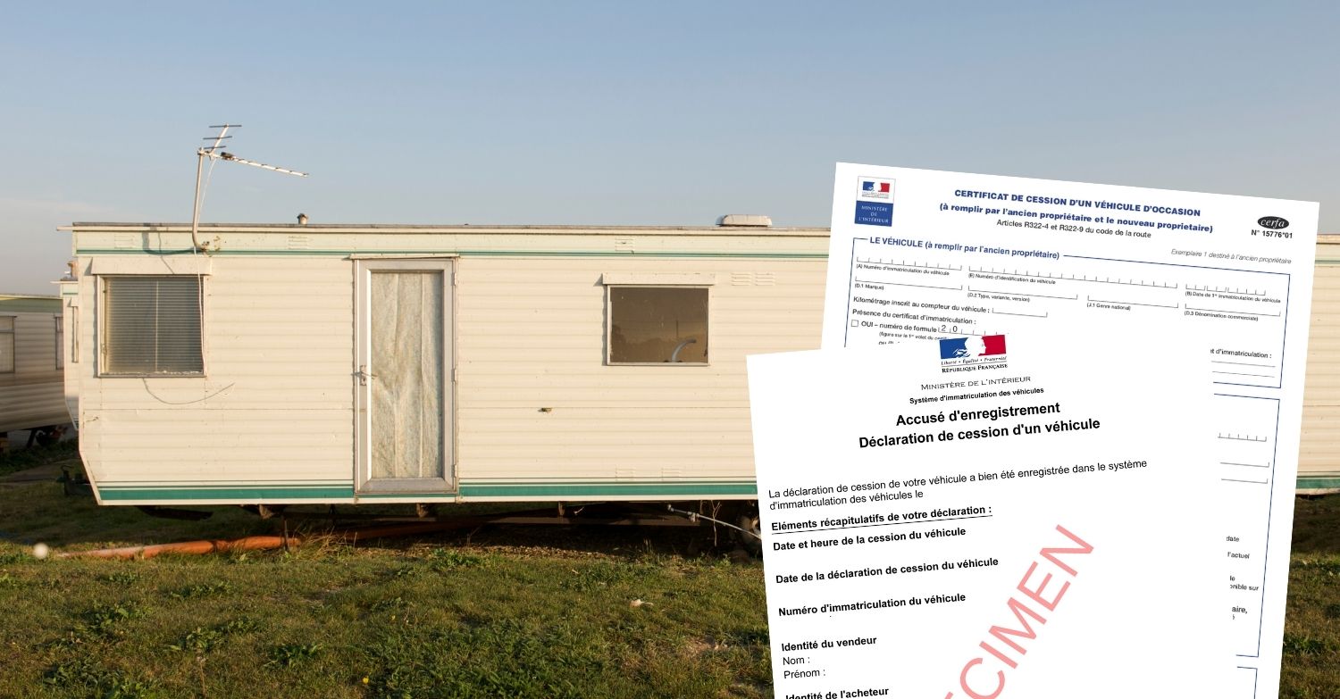 Certificat De Vente Mobil-Home Procédure & Modèle Gratuit - Perception